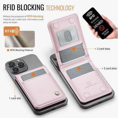 Jeehood Top-flip porte-carte magnétique